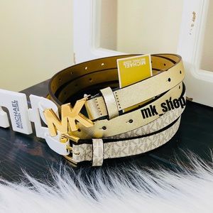 Michael Kors 2 for 1 Belt Set Women’s Large